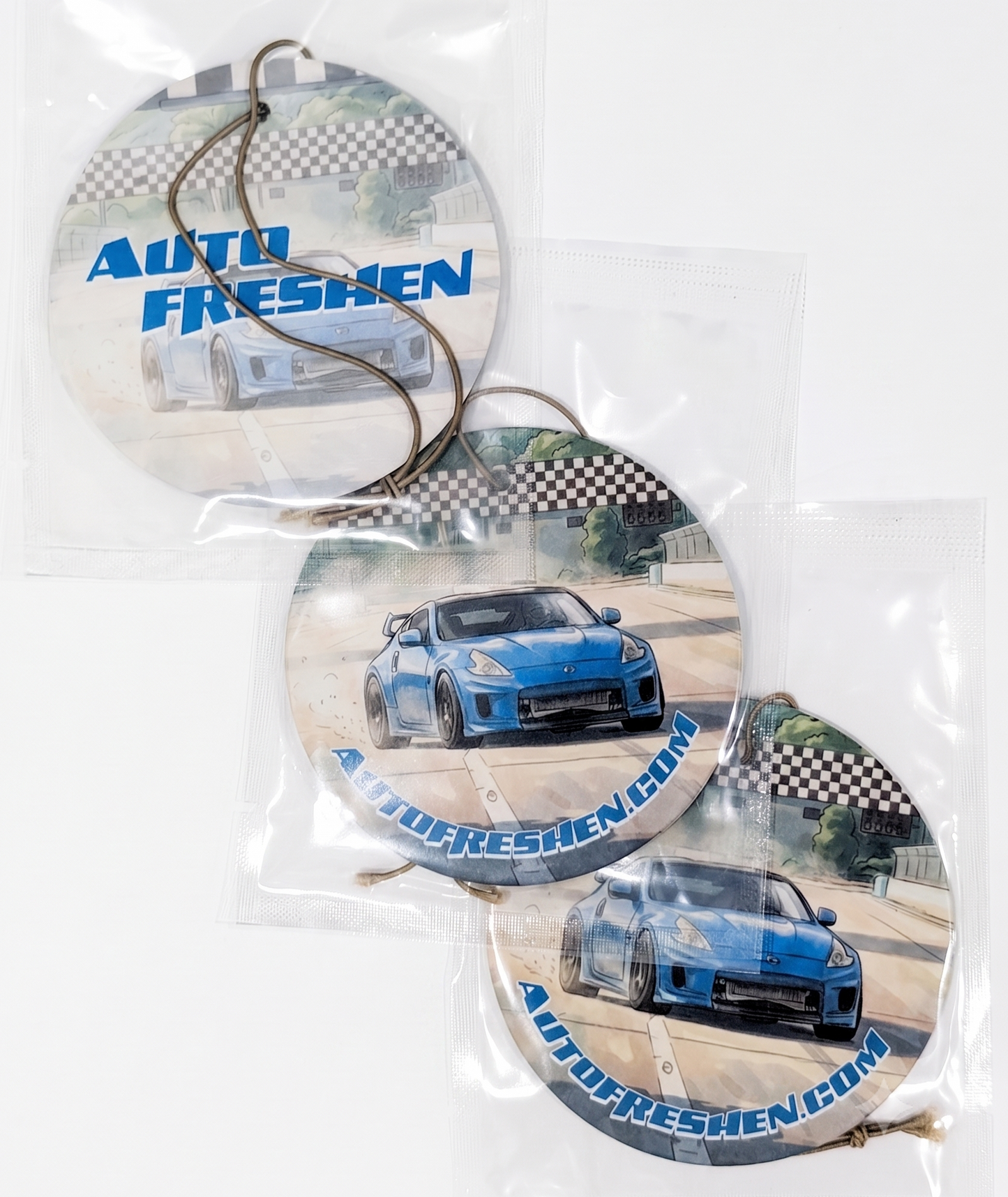 Lets Go Z | Hanging Air Freshener Triple Pack